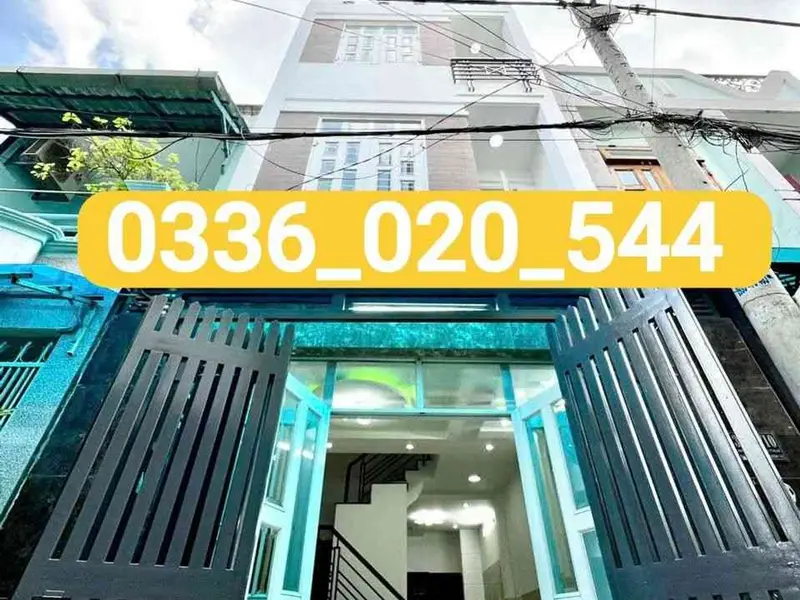 Nhà phố 4 tầng rộng rãi tại Tân Thới Hiệp... Bán nhà riêng tại Tân Thới Hiệp, Hồ Chí Minh 01