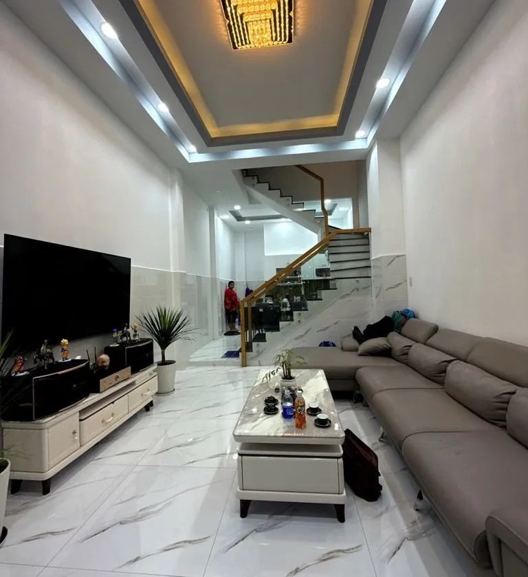Bán nhà riêng 4 tầng tại Huỳnh Tấn Phát, Nhà Bè, diện tích 54.2m², giá 5.19 tỷ... Bán nhà riêng tại Nhà Bè, Hồ Chí Minh 01
