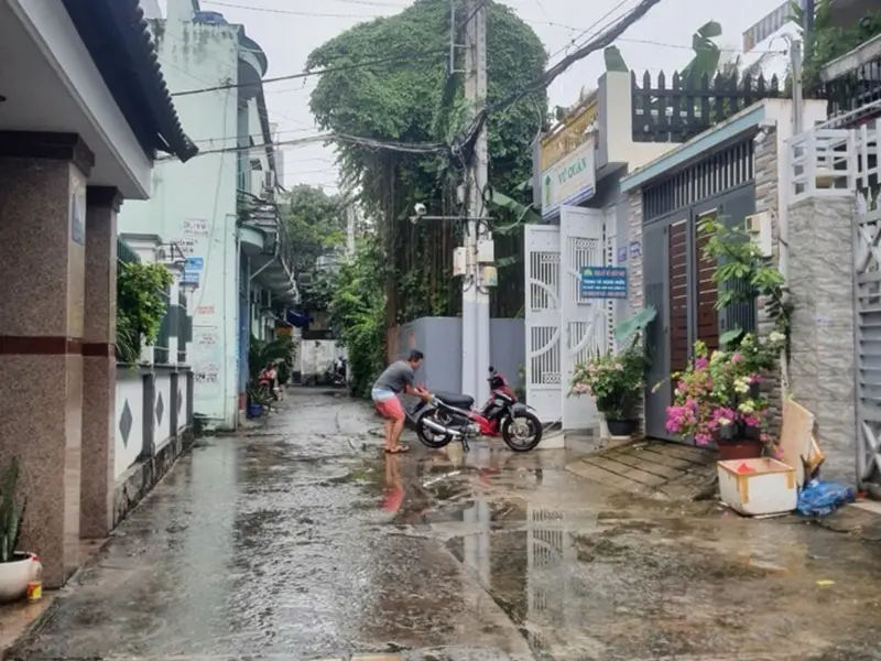 Căn hộ dịch vụ 4 tầng 20 phòng có gác full nội thất thoáng mát và 1 kho tại Đông Hưng Thuận 27, Phư... Bán nhà riêng tại Đông Hưng Thuận, Hồ Chí Minh 01