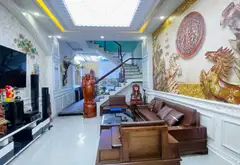 Nhà mặt tiền 3 tầng 66m2 tại Thạnh Lộc, giá 5,4 tỷ đồng... Bán nhà mặt phố tại An Phú Đông, Hồ Chí Minh 01