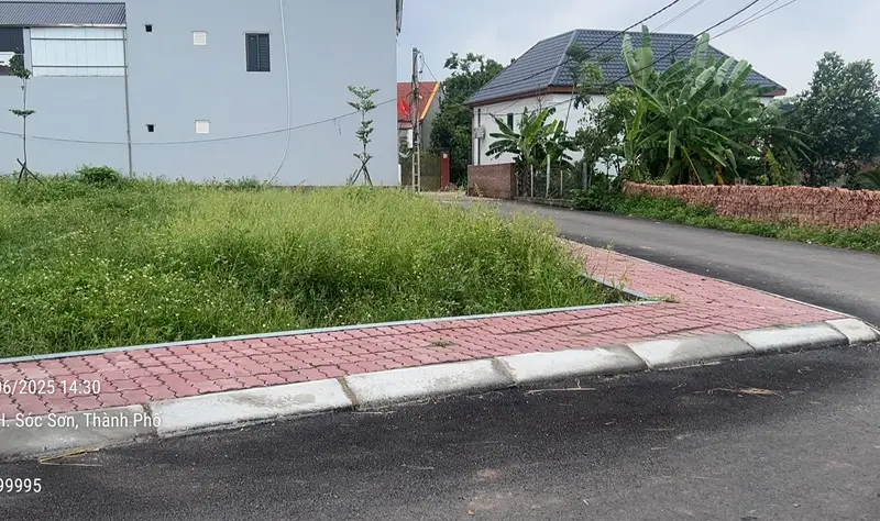Cơ hội siêu hiếm: Lô góc 2 mặt tiền rộng rãi tại ngõ Bãi Cao cần bán... Bán đất tại Kim Anh, Hà Nội 01