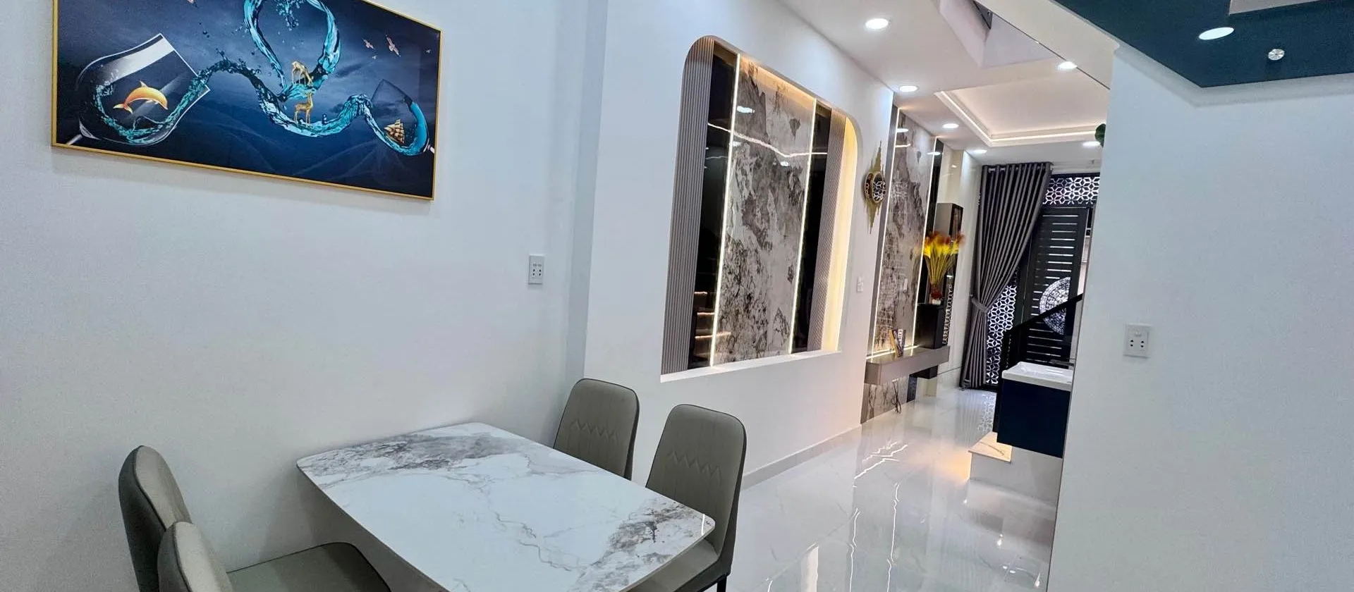 Nhà 2 tầng xinh xắn, đầy đủ tiện nghi, khu sầm uất Lê Đức Thọ... Bán nhà riêng tại An Hội Đông, Hồ Chí Minh 01