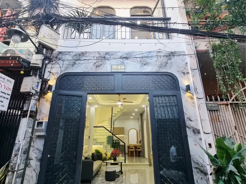 Nhà đẹp 3 tầng, hẻm xe hơi, Full nội thất ngay An Hội Đông... Bán nhà riêng tại An Hội Đông, Hồ Chí Minh 01