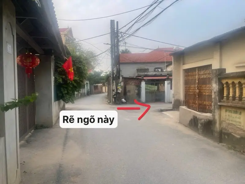 Bán đất lô góc xóm Ngõ, Khê Nữ diện tích 60,6m2 mặt tiền rộng... Bán đất tại Phúc Thịnh, Hà Nội 01