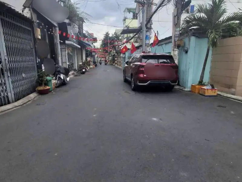 B.a'n Nh.a`HẺM XE HƠI 1 TRỤC - ĐỐI DIỆN KHU VIP BÀU CÁT - Trệt, 1 lầu - 3 PN, 2wc - DT: 56m2 ngang... Bán nhà riêng tại Tân Thành, Hồ Chí Minh 01