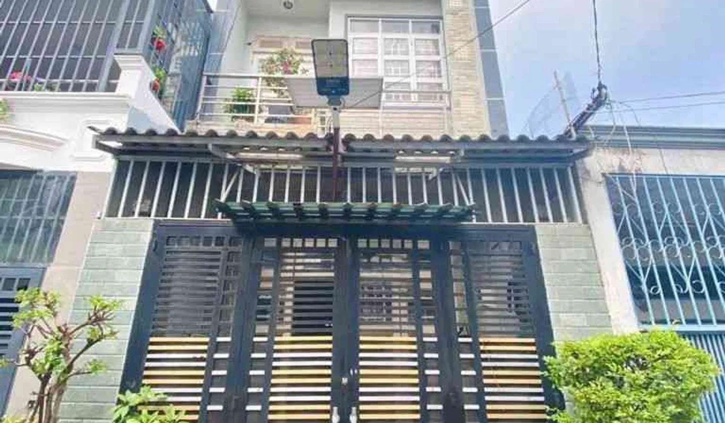 Bán nhà 4 tầng hẻm xe hơi, gần Emart P. An Hội Tây... Bán nhà riêng tại An Hội Tây, Hồ Chí Minh 01
