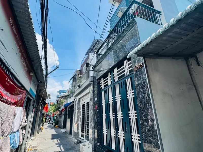 MUA ĐẤT TẶNG NHÀ DIỆN TÍCH ĐẸP 4x21 CHỈ 6.35 TỶ - HẺM 4 M BÙI MINH TRỰC... Bán nhà riêng tại Bình Đông, Hồ Chí Minh 01