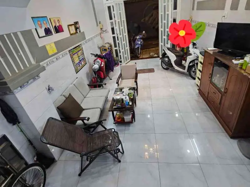 Bán nhà 4 tầng 4 phòng ngủ hẻm xe tải quận 8... Bán nhà riêng tại Phú Định, Hồ Chí Minh 01