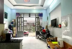 Nhà 2 tầng tiện nghi gần chợ Lạc Quang... Bán nhà riêng tại Đông Hưng Thuận, Hồ Chí Minh 01