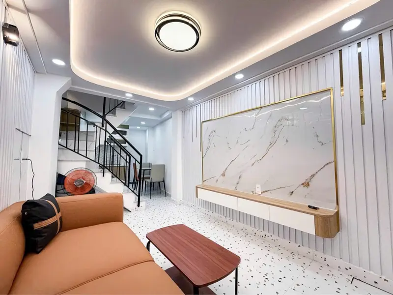 BÁN NHÀ NGÃ TƯ HÀNG XANH - CÓ THỂ VỪA Ở VỪA KINH DOANH - HẺM 1 TRỤC - SỔ NỞ HẬU - CHỈ HƠN 4 TỶ... Bán nhà riêng tại Thạnh Mỹ Tây, Hồ Chí Minh 01