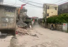 Đất hiếm ngay gần QL17 , ô tô đỗ đất, trước đất hai ô tô tránh... Bán đất tại Yên Mỹ, Hưng Yên 04
