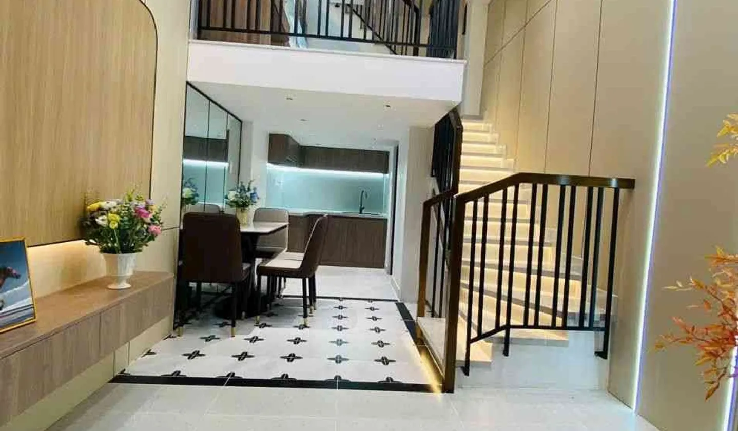 GẦN CHỢ TÂN BÌNH, NHÀ MỚI ĐẸP TẶNG FULL NỘI THẤT - 3Tầng-Ngang 3m-Dưới 4.18 đồng- Lý Thường Kiệt... Bán nhà riêng tại Tân Hòa, Hồ Chí Minh 01