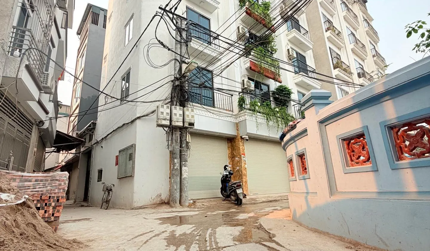 🎯7.5 TỶ, BÁN NHÀ CẦU TÓ - THANH TRÌ 33 M2 x 6 TẦNG, NGÕ 6M Ô TÔ ĐỖ CỬA, LÔ GÓC.HÀNG XÓM SÂN VẬN ĐỘ... Bán nhà riêng tại Thanh Trì, Hà Nội 01