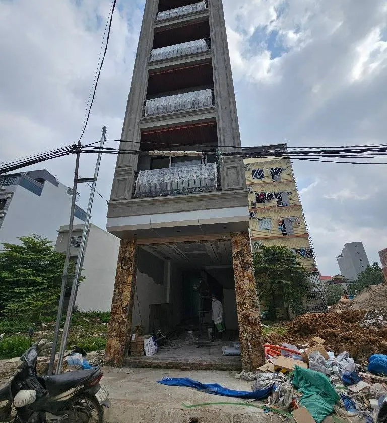 Bán nhà 6 tầng có thang máy, ô tô tránh, vỉa hè rộng tại PHÂN LÔ LAI XÁ - HOÀI ĐỨC , VĐ3.5 dt 58m2... Bán nhà riêng tại Hoài Đức, Hà Nội 01