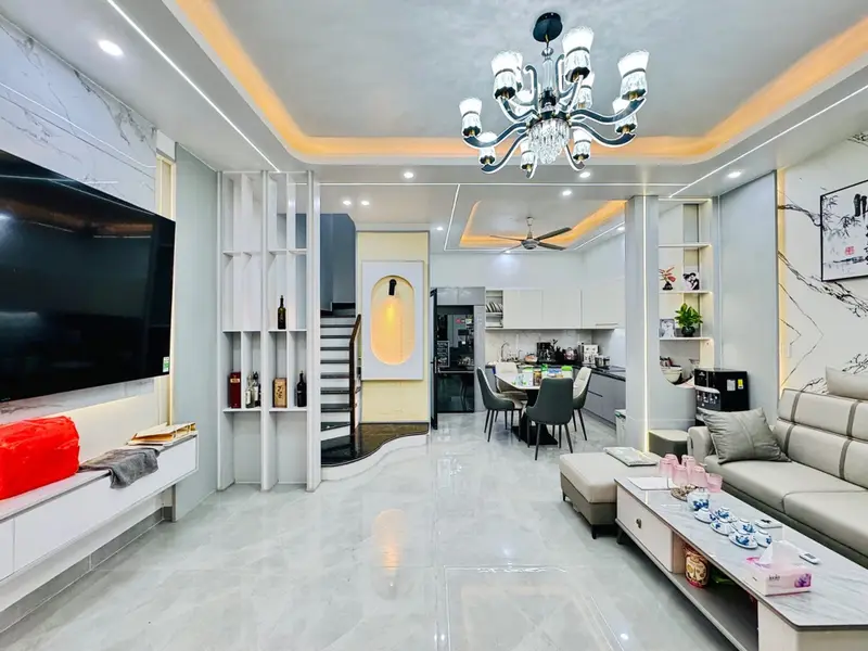 NHÀ XÂY MỚI ĐỘC LẬP 45 m² x 4T | FULL NỘI THẤT MỚI TINH - KHOẢNG HƠN 4 TỶ XÍU... Bán nhà riêng tại Lê Chân, Hải Phòng 01