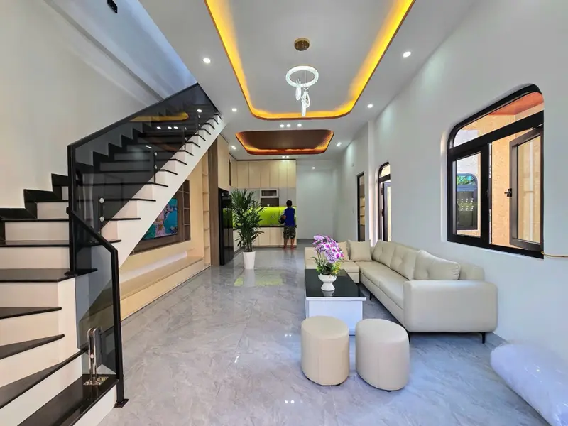 🔥NHÀ 3 TẦNG TÔN ĐẢN KIỆT OTO ĐỖ CỬA AN KHÊ ĐÀ NẴNG “ 💰GIÁ : 👉4 TỶ XX... Bán nhà riêng tại An Khê, Đà Nẵng 01