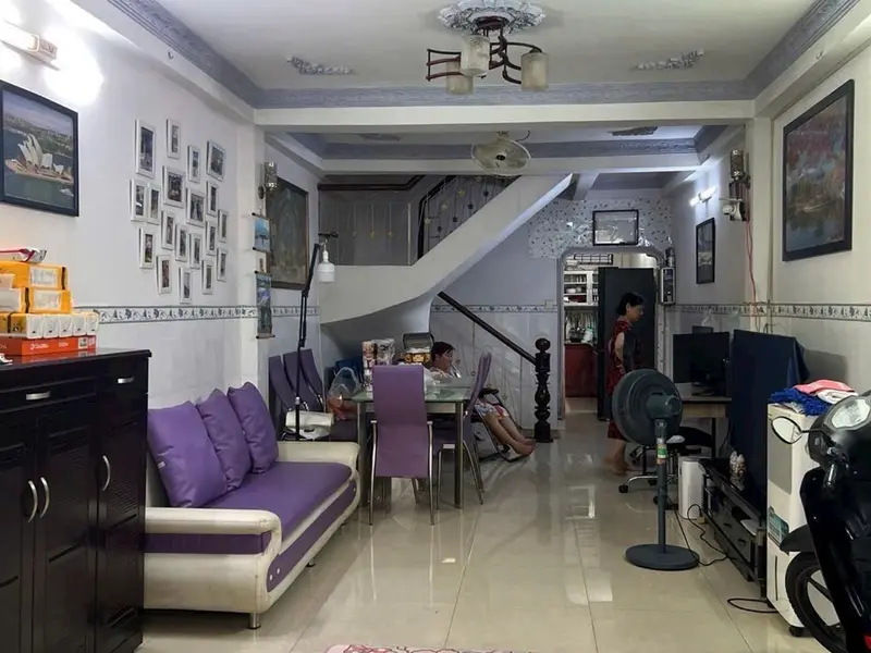 Nhà 2 tầng 2 mặt tiền 46m2 tại phường Phú Lâm, Quận 6 giá 6,3 tỷ... Bán nhà riêng tại Phú Lâm, Hồ Chí Minh 01