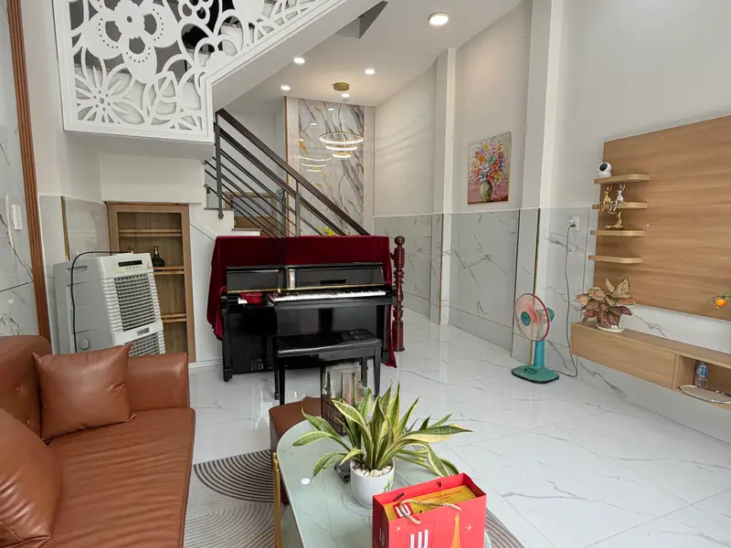 PHẠM VĂN CHIÊU, HẺM VF3 
THÔNG 549 LÊ VĂN THỌ 4,07x12,5M, 
50,7M², 3PN (CÓ PN TRỆT) CHỈ 113tr/m2... Bán nhà riêng tại An Hội Tây, Hồ Chí Minh 01
