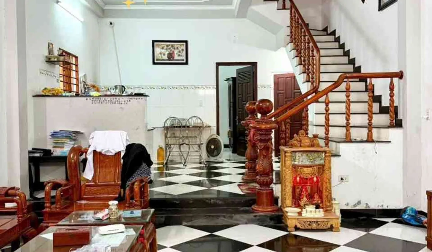 Bán nhà riêng 3 tầng tại Phường An Khê, Đà Nẵng, diện tích 72m², hướng Tây Bắc... Bán nhà riêng tại An Khê, Đà Nẵng 01