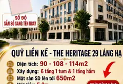 💥💥TẦM NHÌN GIÁ TRỊ_SỔ ĐỎ TRAO TAY DỰ ÁN THE HERITAGE SHOPHOUSE 7 TẦNG _TUYỆT ĐẸP ĐẲNG CẤP GIỚI... Bán biệt thự, liền kề tại Giảng Võ, Hà Nội 01