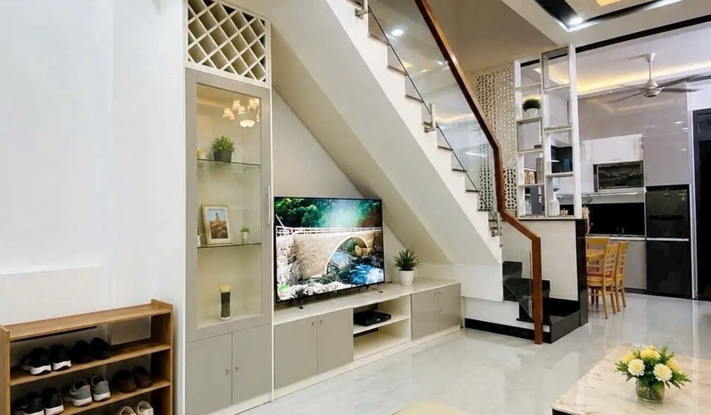 Nhà 4 tầng hiện đại mặt tiền 4m tại Đào Tông Nguyên, hơn 6 tỷ... Bán nhà riêng tại Nhà Bè, Hồ Chí Minh 01