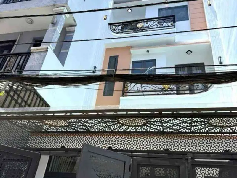 Nhà đẹp 4 tầng ngay gần Emart Quang Trung, giá tốt... Bán nhà riêng tại An Hội Tây, Hồ Chí Minh 01