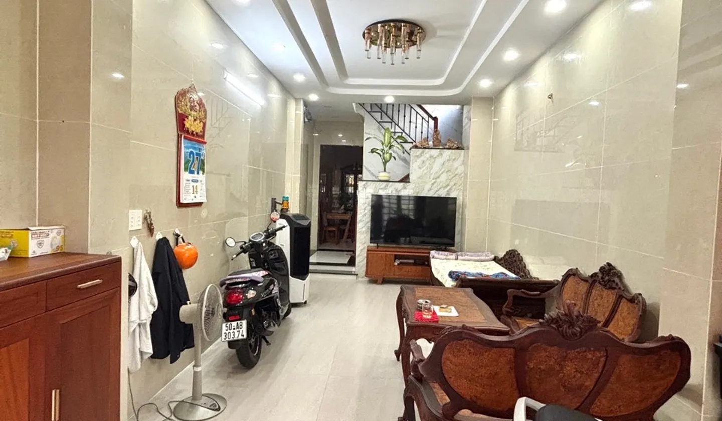 Nhà 4 tầng 56m2 6PN sát mặt tiền Mã Lò, Bình Tân giảm giá... Bán nhà riêng tại Bình Trị Đông, Hồ Chí Minh 01