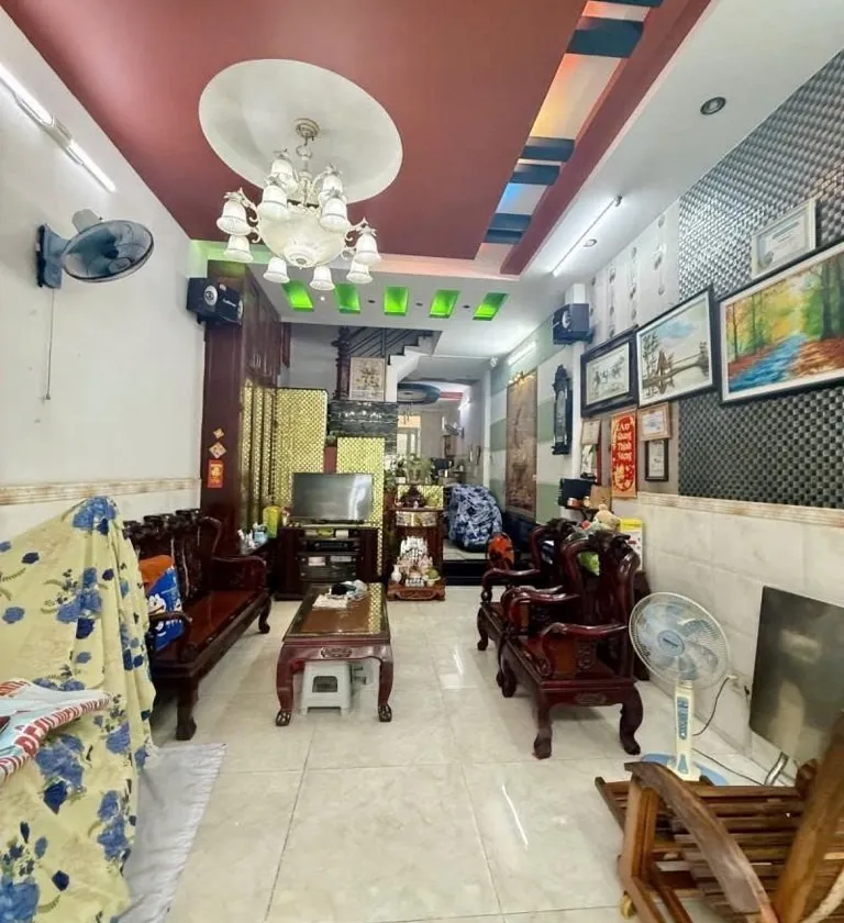 Bán nhà riêng 4 tầng 5PN hẻm xe tải phường Hòa Thạnh, Tân Bình, giá 15 tỷ... Bán nhà riêng tại Tân Phú, Hồ Chí Minh 01