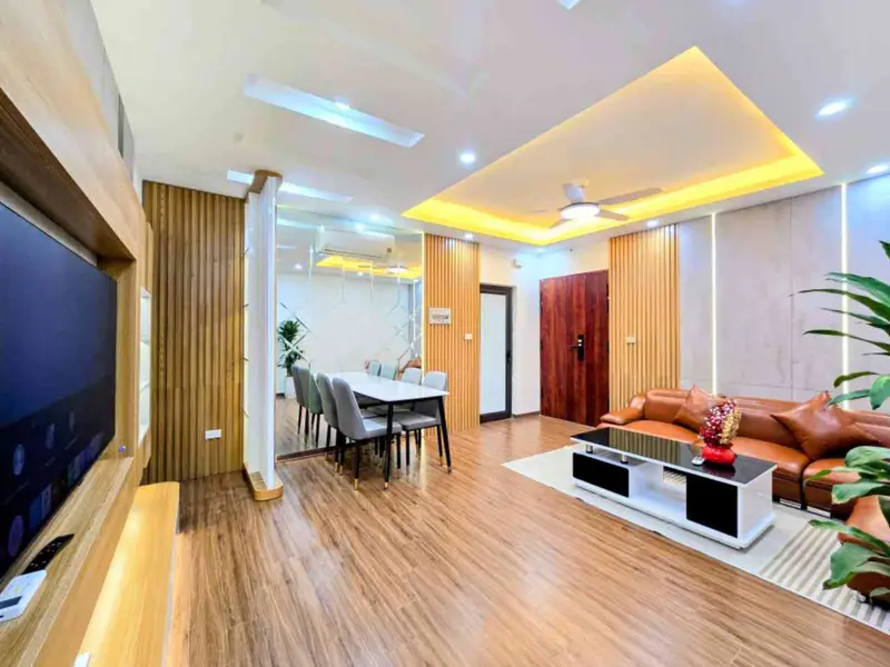 Căn hộ 76m² với 3 ngủ 2 vệ sinh view đẹp, lô góc thoáng, full nội thất tại Long Biên, nhỉnh 4 tỷ... Bán căn hộ chung cư tại Việt Hưng, Hà Nội 01