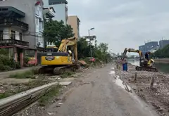 Bán nhà mặt phố xã Đại Thanh, Hà Nội, vị trí mặt bờ sông, thuận tiện giao thông... Bán nhà mặt phố tại Đại Thanh, Hà Nội 01
