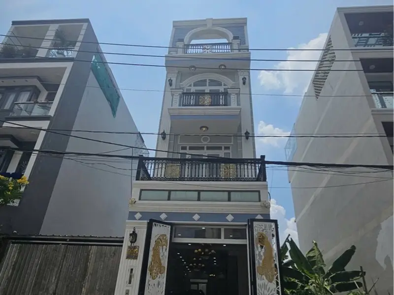 Nhà 5 tầng mặt tiền rộng đường 10m kinh doanh đắc địa tại Nhà Bè... Bán nhà riêng tại Nhà Bè, Hồ Chí Minh 01