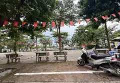 LÔ GÓC NHÀ 3 TẦNG SÂN VƯỜN VIEW CÔNG VIÊN -SÁT TRƯỜNG HỌC ĐƯỜNG XE TẢI TRÁNH -NHUẾ KIM CHUNG... Bán đất tại Thiên Lộc, Hà Nội 02