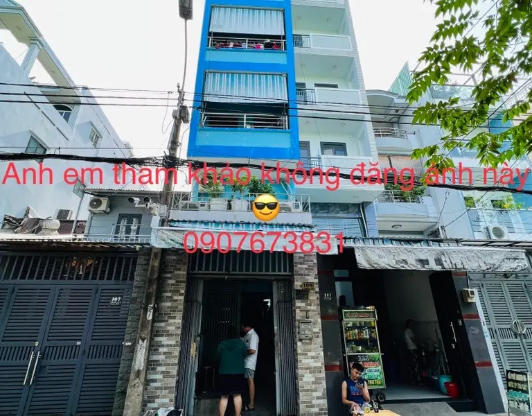 Bán nhà mặt phố phường 6 quận Tân Bình 6 tầng thang máy, gần quận 3 và quận 10... Bán nhà mặt phố tại Tân Hòa, Hồ Chí Minh 01