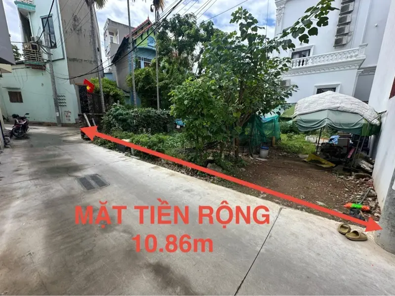 Bán đất thổ cư vuông vức, mặt tiền rộng 10,8m tại xã có đầy đủ tiện ích... Bán đất tại Yên Lãng, Hà Nội 01