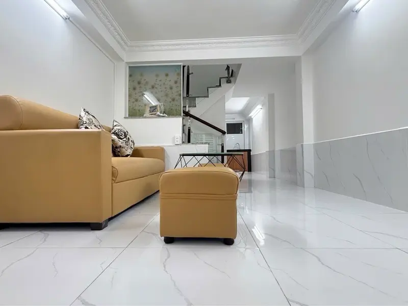 Bán nhà riêng 3 tầng 4 phòng ngủ tại phường Tân Hưng, Hồ Chí Minh, hướng nam, pháp lý cơ sở... Bán nhà riêng tại Tân Hưng, Hồ Chí Minh 01