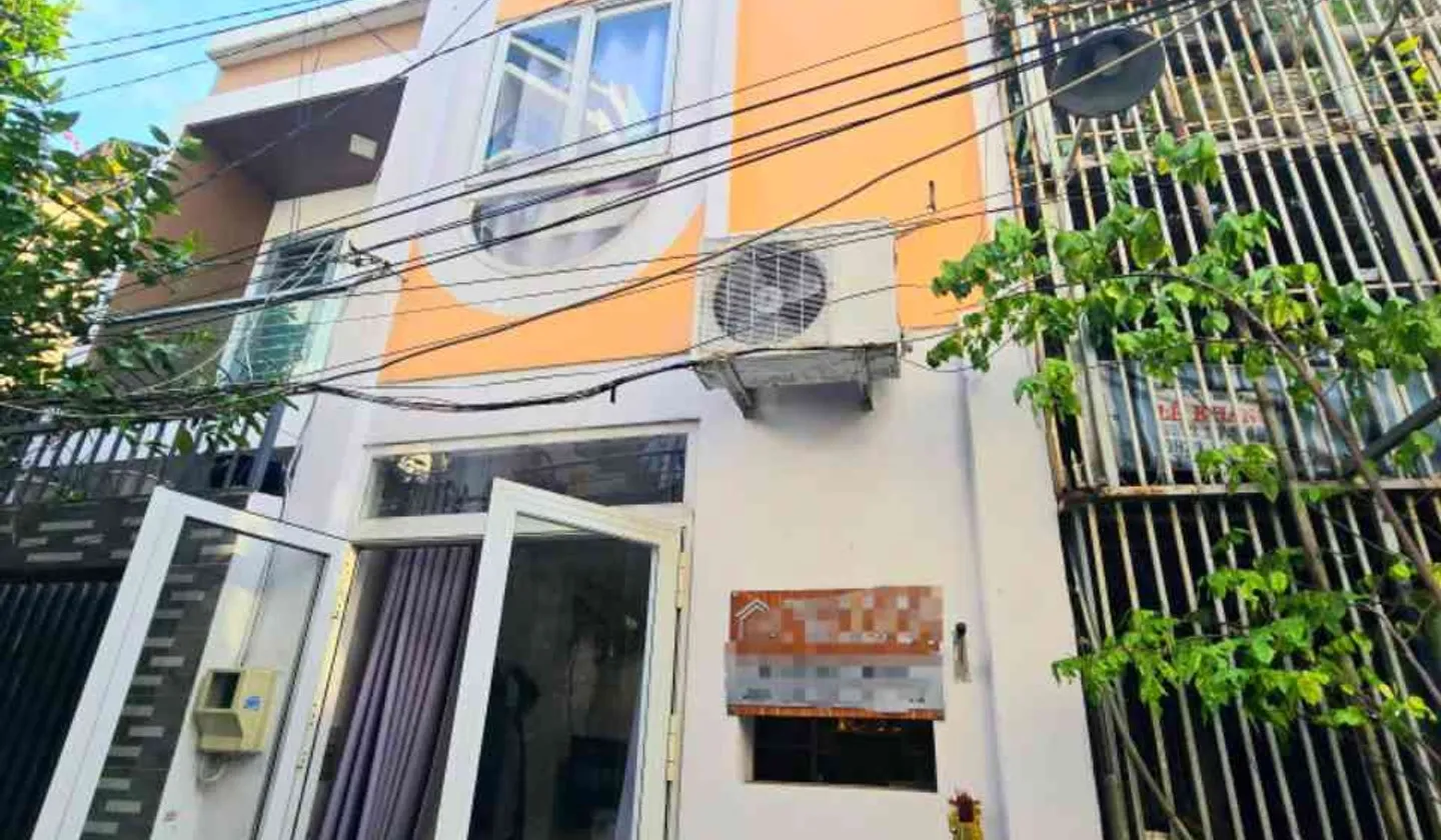 Nhà 1 trệt 2 lầu, 3 phòng ngủ, 40m hẻm xe hơi Tân Phú giá 4.45 tỷ... Bán nhà riêng tại Phú Thọ Hòa, Hồ Chí Minh 01