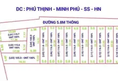 Bán đất thổ cư 116m2 mặt tiền 5m tại xã gần sân bay Nội Bài... Bán đất tại Kim Anh, Hà Nội 03