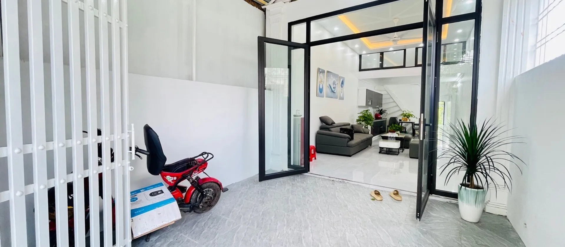 Nhà mặt phố 1,5 tầng xây mới tại An Đồng với thiết kế hiện đại và nội thất đầy đủ... Bán nhà mặt phố tại An Dương, Hải Phòng 01