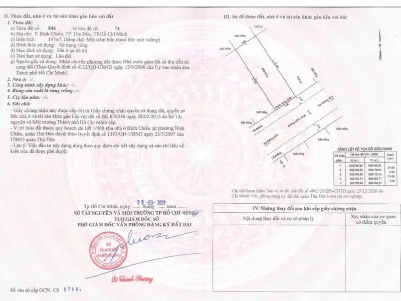 Đất vàng mặt tiền rộng gần chợ đầu mối, giá siêu hấp dẫn... Bán đất tại Tam Bình, Hồ Chí Minh 01