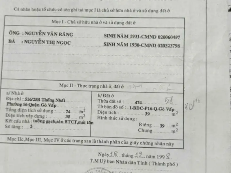 Nhà đẹp 2PN, giá mềm, gần Cityland P16... Bán nhà riêng tại An Hội Đông, Hồ Chí Minh 01