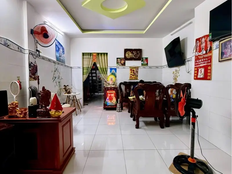 Nhà 2 tầng nở hậu diện tích 57m2 tại Bà Hom, Quận 6 giá 5.97 tỷ... Bán nhà riêng tại Phú Lâm, Hồ Chí Minh 01