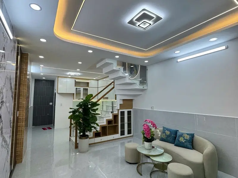 Nhà mới 2 tầng ngay chợ Bình Long, hẻm xe hơi sát mặt tiền, giáp Văn Cao, 40 m2 chỉ 4.x tỷ... Bán nhà riêng tại Bình Hưng Hòa, Hồ Chí Minh 01