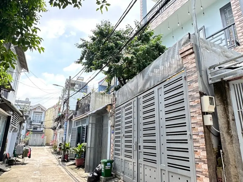 Bán nhà riêng 3 tầng phường Trung Mỹ Tây, TP HCM, diện tích 88,4 m2, giá 4,1 tỷ... Bán nhà riêng tại Trung Mỹ Tây, Hồ Chí Minh 01