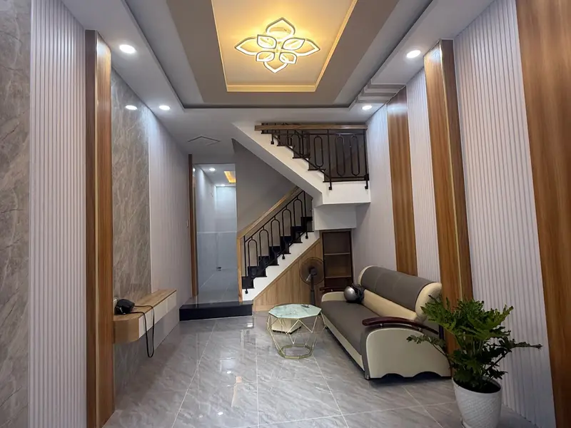 Nhà đẹp 2 lầu full nội thất gần nhà văn hóa Gò Vấp... Bán nhà riêng tại An Hội Đông, Hồ Chí Minh 01