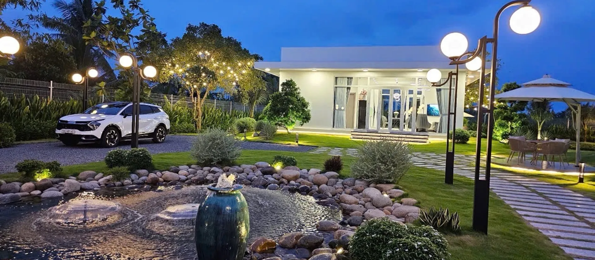 Nhà mặt phố siêu đỉnh kết hợp resort nghỉ dưỡng xanh mát... Bán nhà mặt phố tại Bình Lợi, Hồ Chí Minh 01