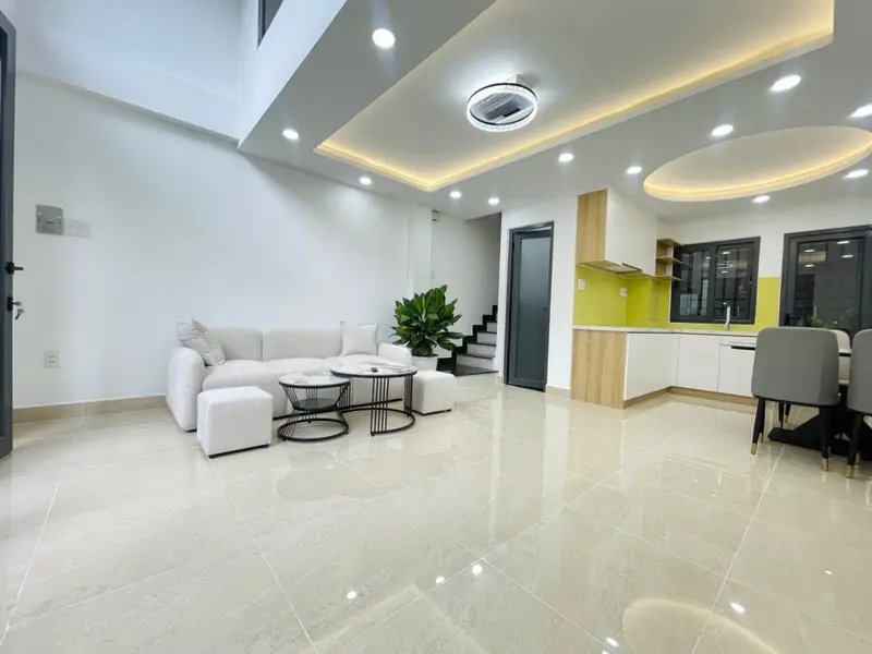Bán nhà riêng 4 tầng 4 phòng ngủ tại phường An Hội Đông, Hồ Chí Minh, mặt tiền rộng 4.5m... Bán nhà riêng tại An Hội Đông, Hồ Chí Minh 01