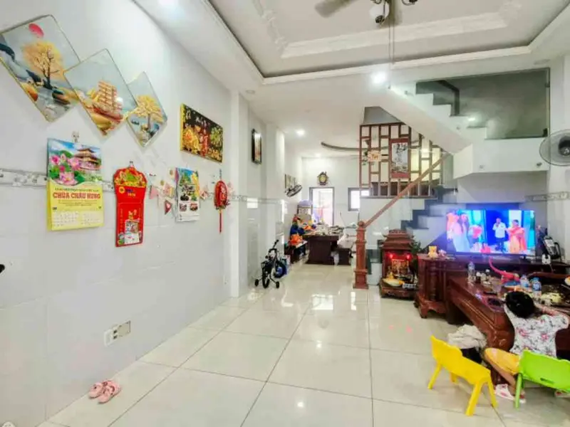 Bán nhà riêng 4 tầng tại phường Hiệp Bình, Thủ Đức, diện tích 58.6 m2, hẻm xe hơi gần Vạn Phúc... Bán nhà riêng tại Hiệp Bình, Hồ Chí Minh 01