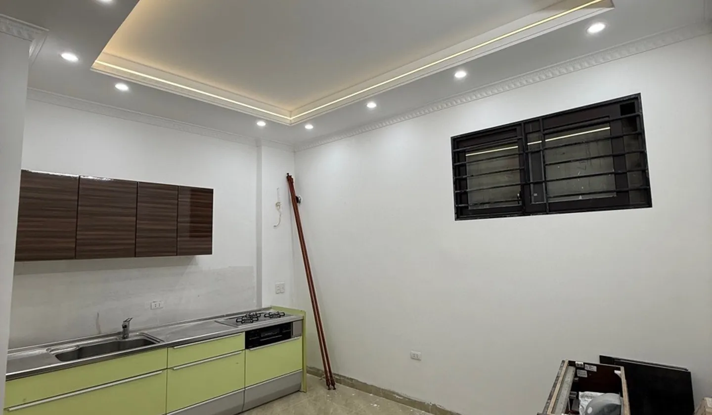 {9,9 ty - sổ đỏ 48,8m, 5 tầng, thang máy} - NGÕ BA GÁC TRẦN KHÁT CHÂN, CÁCH Ô TÔ 15M... Bán nhà riêng tại Vĩnh Tuy, Hà Nội 01