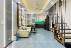 Nhà mới 3 tầng hẻm ô tô vào nhà... Bán nhà riêng tại Thông Tây Hội, Hồ Chí Minh 02