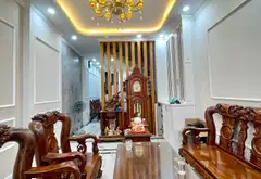 NHÀ VƯỜN LÀI AN PHÚ ĐÔNG Q12 - GẦN CẦU RẠCH TRA - 95M² - 3 TẦNG- FULL NỘI THẤT - HẺM 6M💸 11,2 TỶ... Bán nhà riêng tại An Phú Đông, Hồ Chí Minh 02
